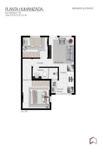 Imagem 16 de 18 de Apartamento À Venda, 36 M² Por R$ 230.000,00 - Vila Carrão - São Paulo/sp - Ap0764