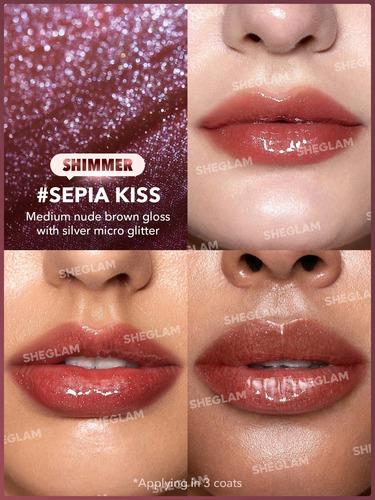 Sheglam Preenchedor Labial Pout-perfect Shine-in Bloom