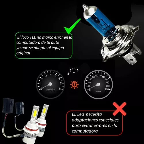 BOMBILLA LUZ BLANCA H1 55W para tu coche al mejor precio