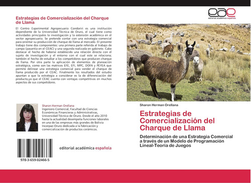 Libro: Estrategias Comercialización Del Charque Llama: