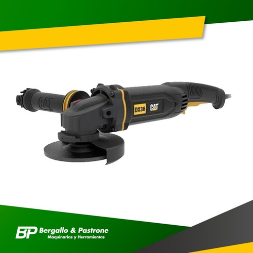 Imagen 2 de 5 de Amoladora Angular Caterpillar Dx36 1200w 125mm