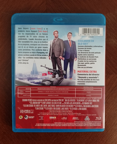La Entrevista Blu-ray - James Franco Seth Rogen - Caballito (Usado)