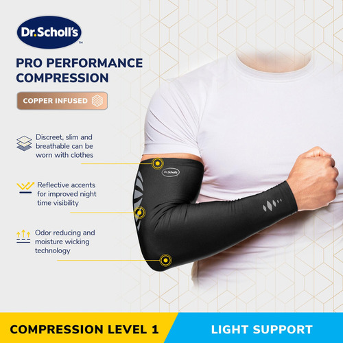 Manga De Compresión Para Brazo Del Dr. Scholl Con Tejidos T