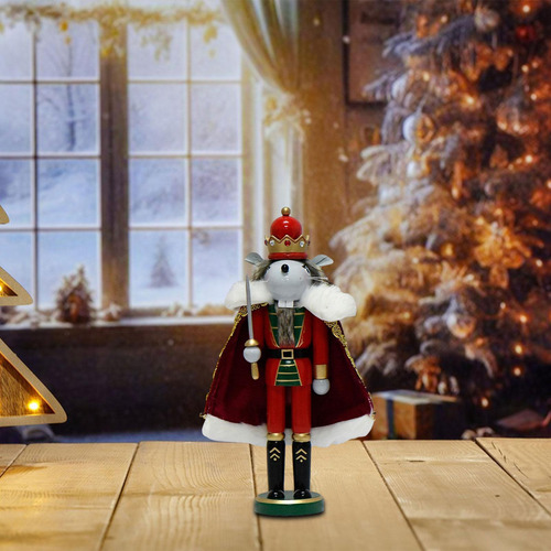 Figura De Cascanueces De Navidad Con Forma De