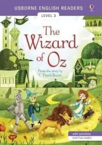 The Wizard Of Oz - Usborne English Readers 3, de Baum, L. Frank. Editorial USBORNE, tapa blanda en inglés internacional