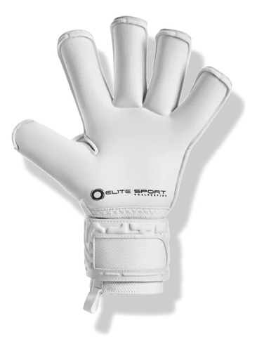 Guante De Arquero Elite Sport Solo White Pro Adulto Mmsports
