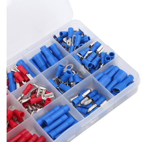 Kit De Conectores De Cable, Juego De 200 Conectores Crimpado