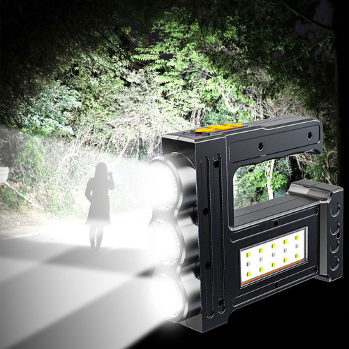 Led Flashlight Carrying Light Cob Side Light Working Light S