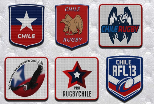 Parche Termoadhesivo Escudo Seleccion Chile Rugby Mercado Libre