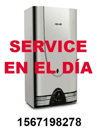 Service Y Reparacion De Calefones-estufas-cocinas -en El Dia