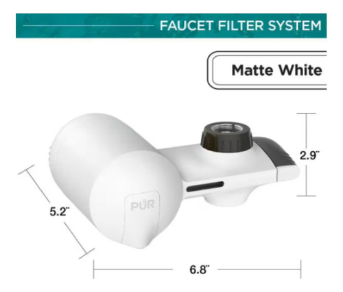 Sistema Filtracion Agua Pur Plus Filter Replacement Mineral