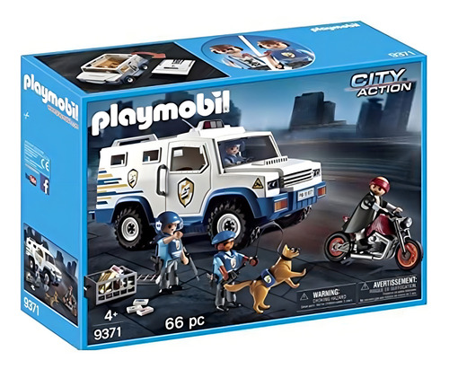 Playmobil Vehículo Blindado 9371