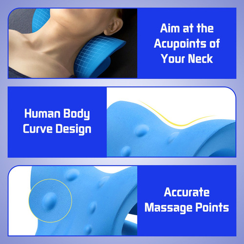 Almofada De Massagem Com Tração No Pescoço Almofada Cervical