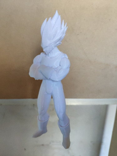 Vegeta Impreso En 3d