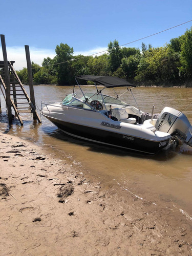 Lancha Quicksilver 2002 Cuddy Motor 4t 225hp Fuera De Borda
