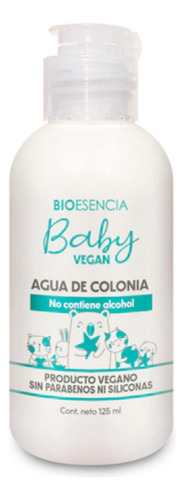 Agua De Colonia Sin Alcohol Para Bebes - Baby Vegan - 125ml