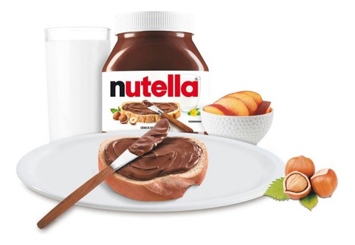 Nutella Crema De Avellanas Con Cacao Tarro De 1 Kg Chocolate