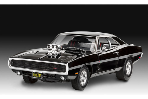 Kit De Modelo Coche 1970 Dodge Charger 125 Fast Furious