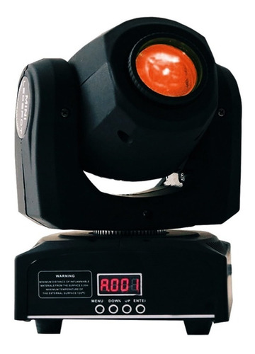 Moving Head Spot Led Osram 60w 8 Cores + 8 Desenhos Dmx Dj