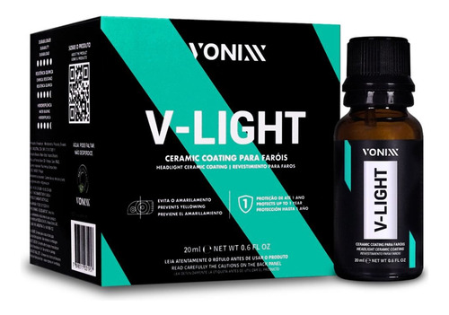 Revitalizador Farois V-light 20ml Qualidade Original Vonixx