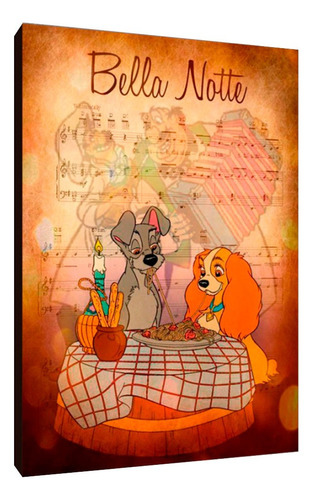 Cuadros Poster Disney Dama Y Vagabundo S 15x20 Deb (3)