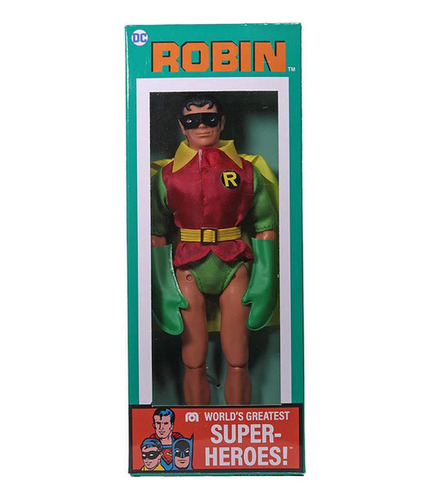 Robin Batman Retro Mego 50th Aniversario Figura Articulada 8