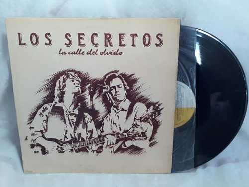 Los Secretos La Calle Del Olvido  Argentina Vinilo Lp Ex