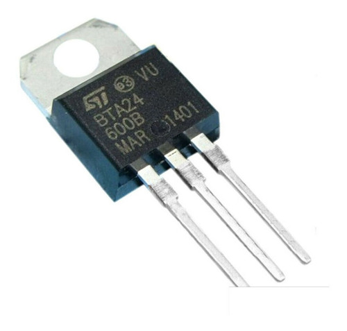 Triac Scr Bta24-600b Bta24 24a 600v To-220 Control Potencia