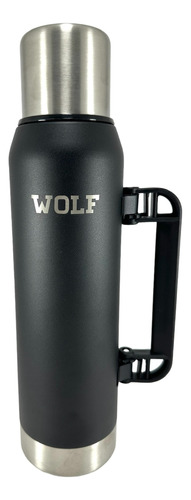 Termo Wolf 1,3 L Pico Cebador Acero Inoxidable Frio Calor