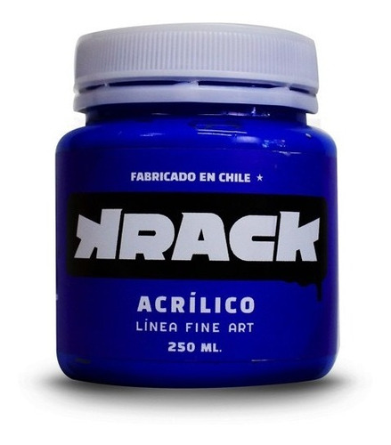 Frasco De Pintura Acrilica Krack 250ml