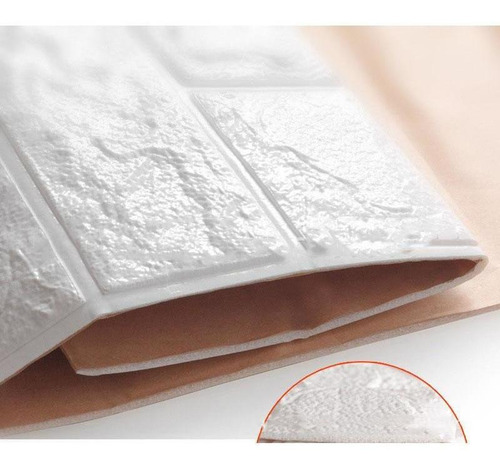 Imagen 3 de 6 de 5 Pegatinas De Pared De Espuma 3d De Ladrillo En Relieve Imp