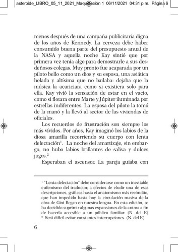 Imagen 4 de 6 de Asteroide De Carne. Novela De Ciencia Ficción