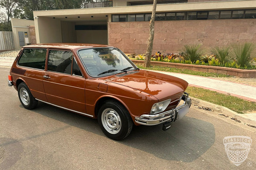 Vw Brasilia 75/75 Apta Placa Preta