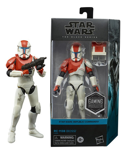 Figura De Acción Star Wars The Black Series Rc-1138 (boss)