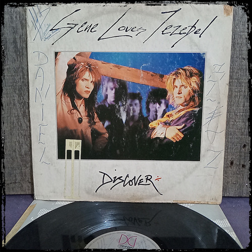 Gene Loves Jezebel - Discover - Ed Arg 1987 Vinilo Lp