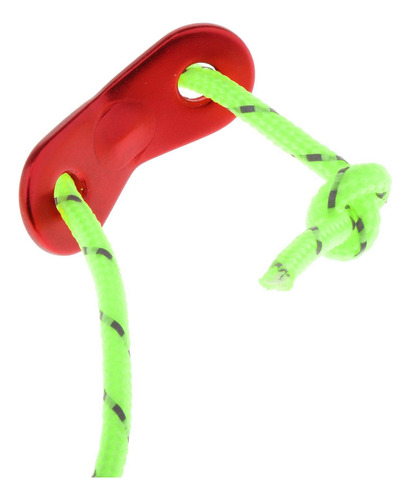 Paquete De 6 Cuerdas De 4mm Para Hombre, Verde Fluorescente