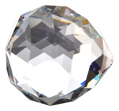 Bola Colgante De Cristal Con Decoración Facetada Feng De 40