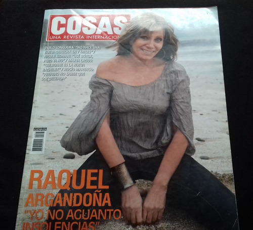 Revista Cosas Enero 2011 Raquel Aregandoña Pablo Longueira