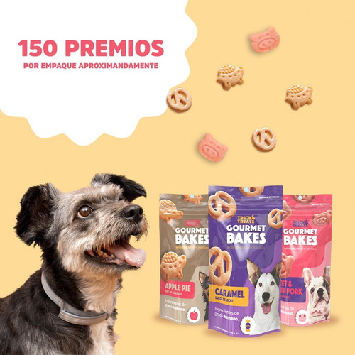 Imagen 6 de 6 de Galletas Para Perros Gourmet Bakes Dulce De Leche