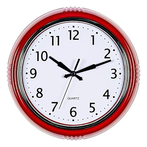 Reloj De Pared Doméstico Con Diseño De Esfera De Aluminio De