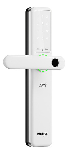 Fechadura Smart Embutir Ifr 7000 Maçaneta Intelbras Branca