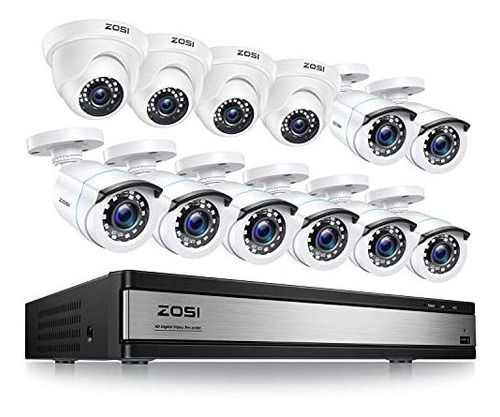 Camara Seguridad  p Canal Grabadora Dvr Vigilancia Cctv