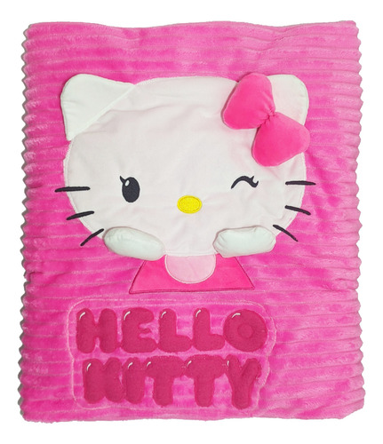 Cobija Para Niñas Térmica Hello Kitty Cama Sencilla