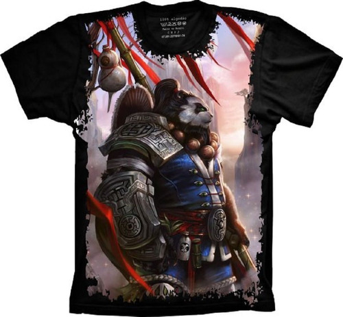 Camiseta Frete Grátis Plus Size World Of Warcraft