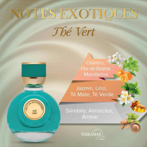 Perfume Para Mujer The Vert Terramar Notes Exotiques Jazmin