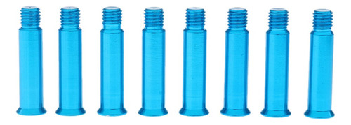 8 Pcs De Tornillos De Ruedas En De Patín Parte Azul