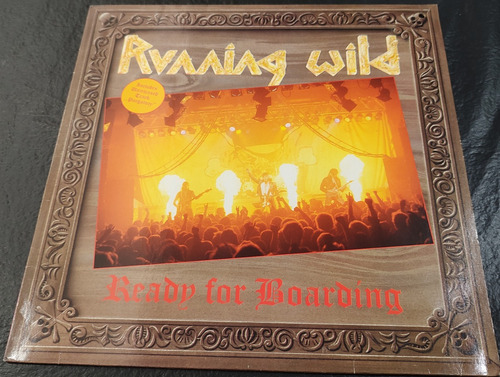 Running Wild Ready For Boarding Lp Aleman 1ra Edic Testament