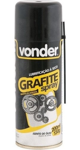 Grafite Em Spray 130 G Vonder