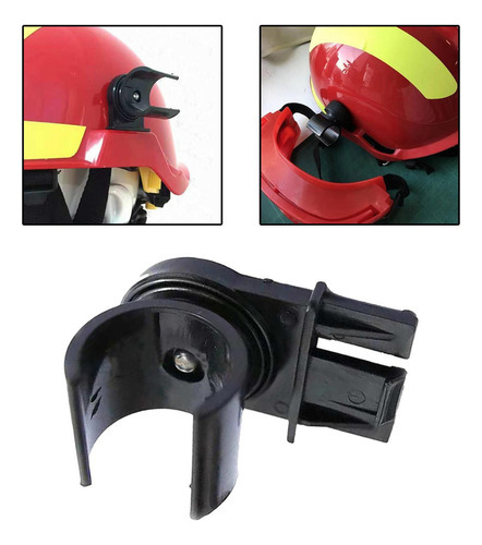 2 Cascos Soporte Para Linterna Soporte De Montaje Clips Para