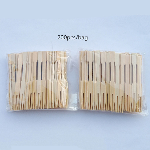 Para Para 200pcs Horquillas De Cóctel Mini Horquillas